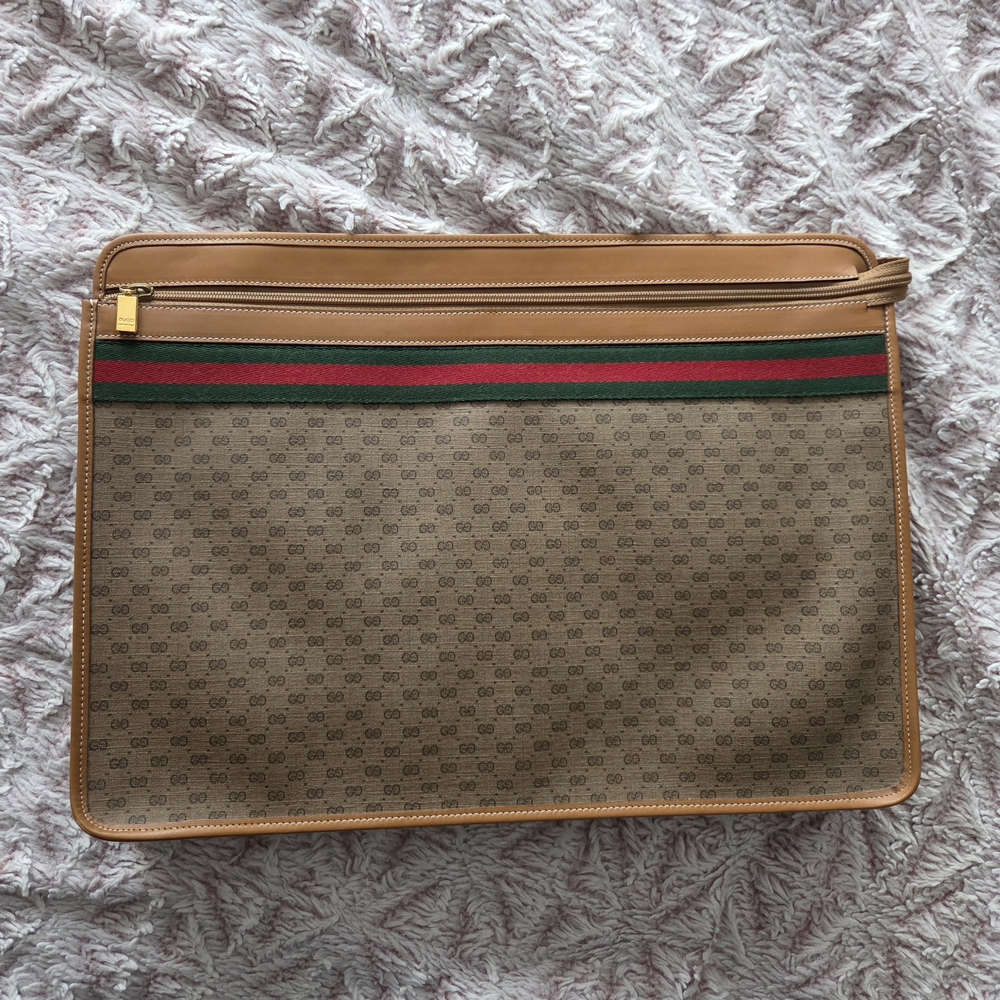 Gucci Monogram Canvas GG Portfolio Document Holder